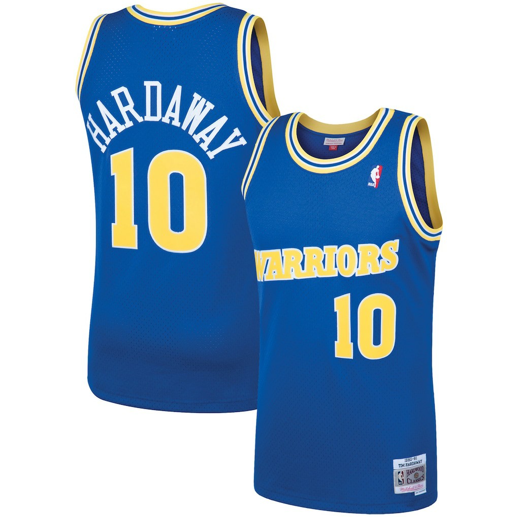 Mitchell & Ness - Tim Hardaway Golden State Warriors 1990/91 Hardwood Classics Swingman Jersey - Royal