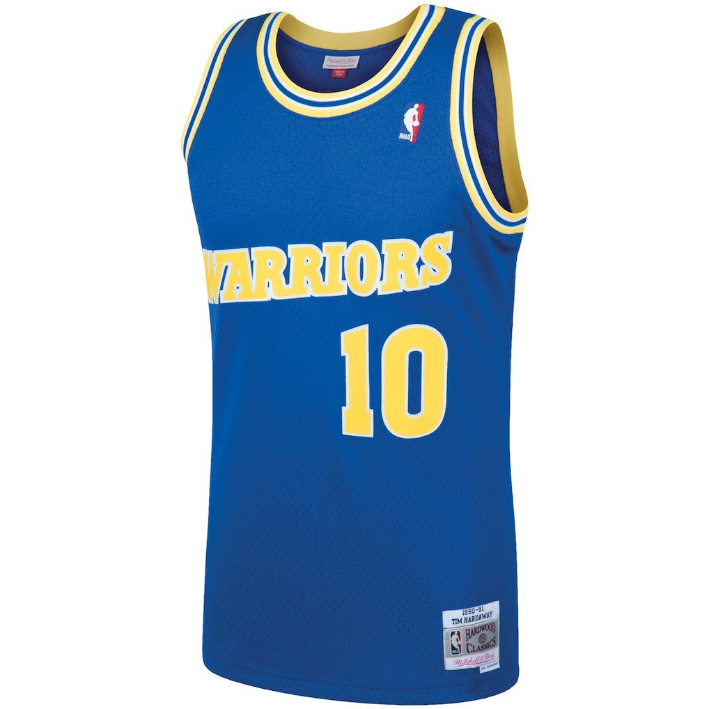 Mitchell & Ness - Tim Hardaway Golden State Warriors 1990/91 Hardwood Classics Swingman Jersey - Royal