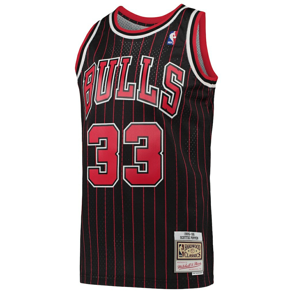 Mitchell & Ness - Scottie Pippen Chicago Bulls Hardwood Classics Swingman Jersey - Black