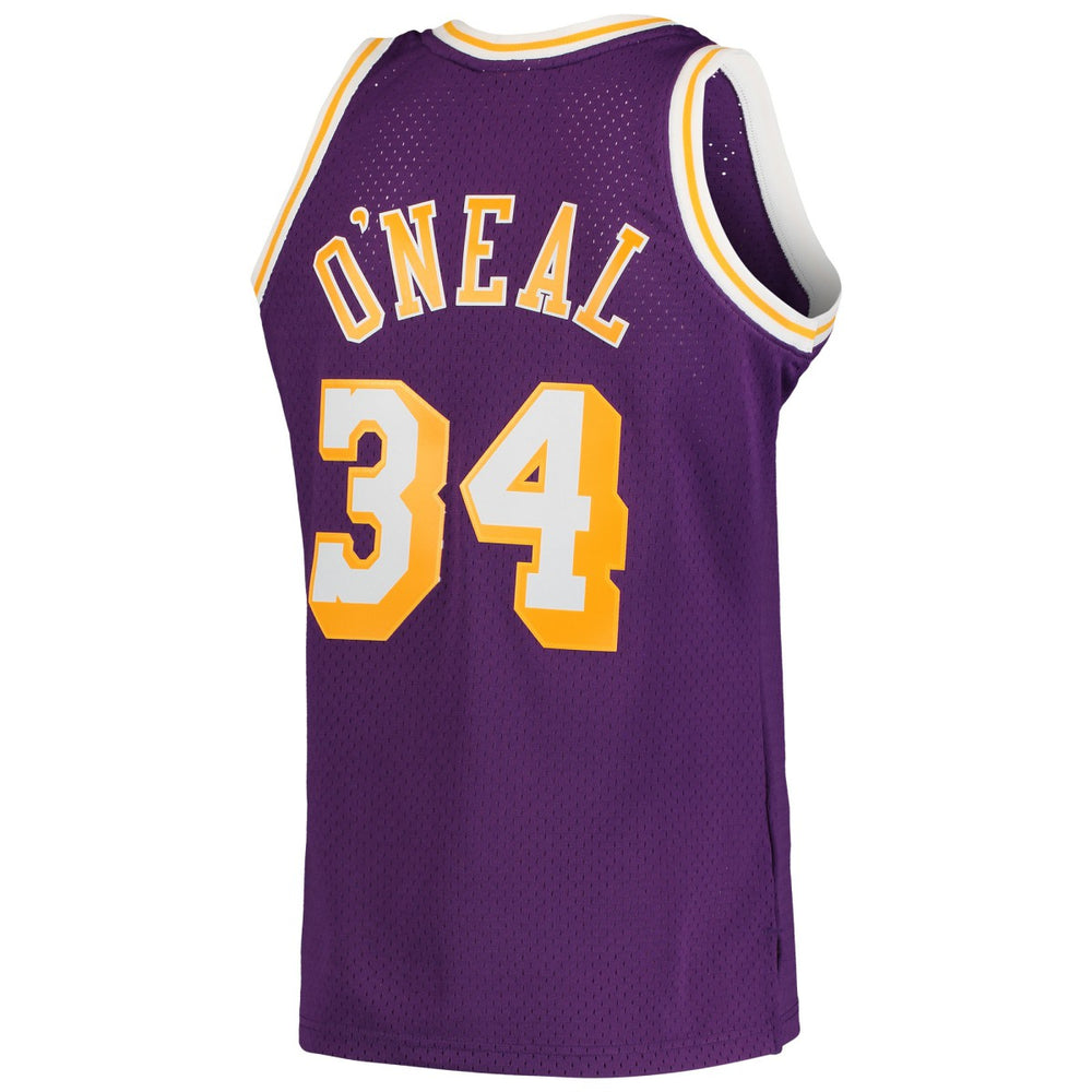 Mitchell & Ness - Shaquille O'Neal Los Angeles Lakers Hardwood Classics Swingman Jersey - Purple