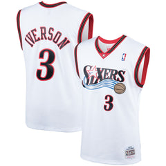Mitchell & Ness - Allen Iverson Philadelphia 76ers Hardwood Classics Swingman Jersey - White