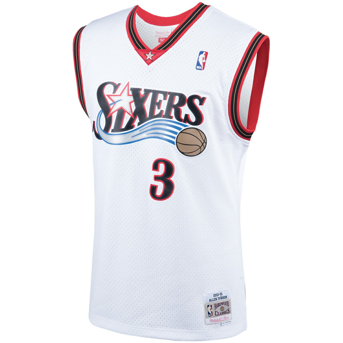 Mitchell & Ness - Allen Iverson Philadelphia 76ers Hardwood Classics Swingman Jersey - White
