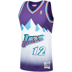Mitchell & Ness - John Stockton Utah Jazz Hardwood Classics Swingman Jersey - Purple