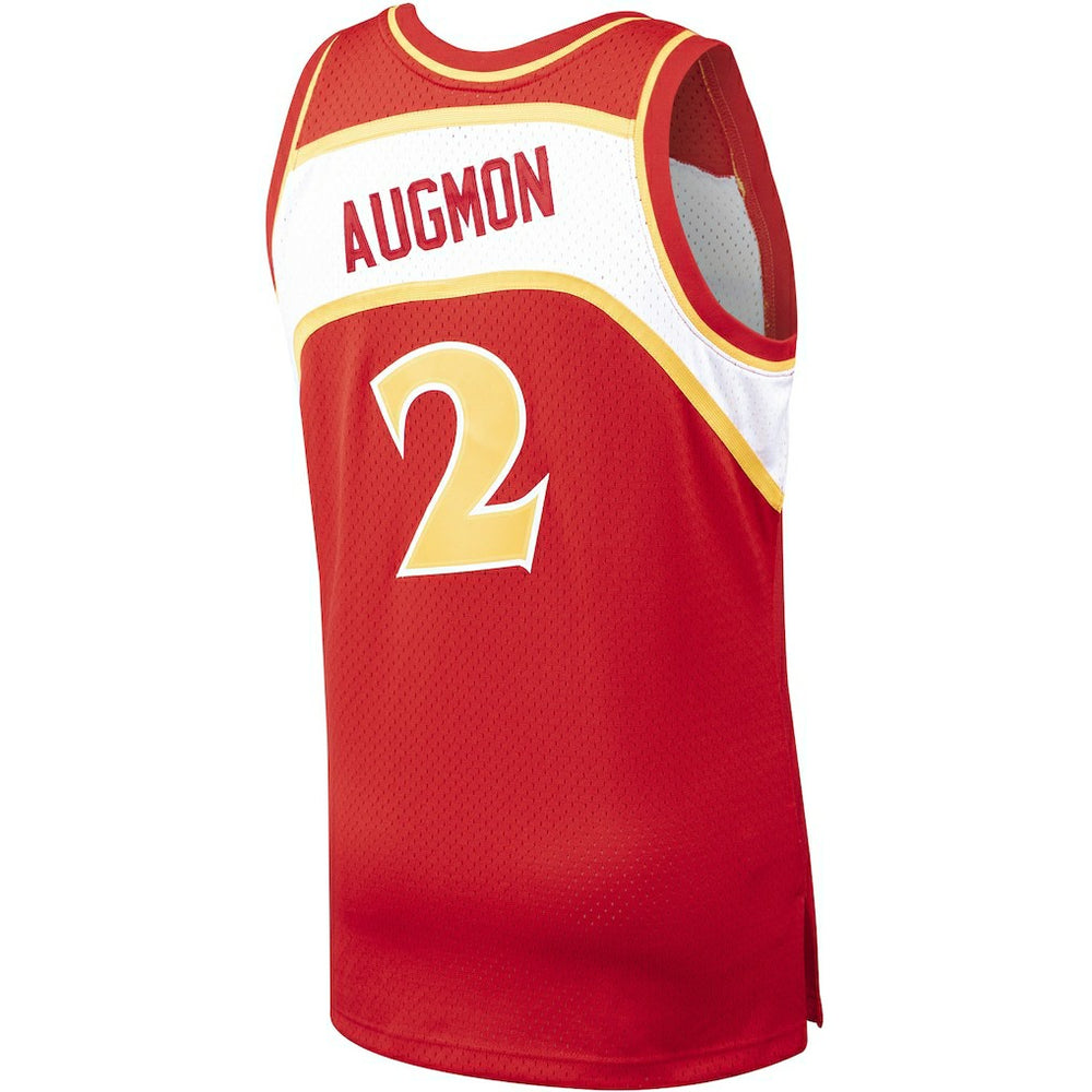 Mitchell & Ness - Stacey Augmon Atlanta Hawks 1991/92 Hardwood Classics Swingman Jersey - Red