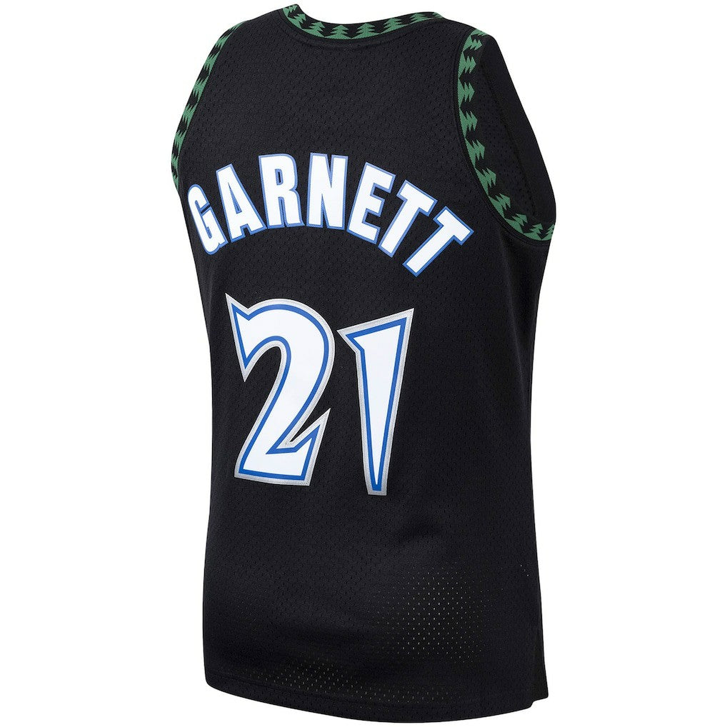 Mitchell & Ness - Kevin Garnett Minnesota Timberwolves Hardwood Classics Swingman Jersey - Black