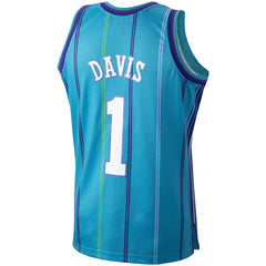 Mitchell & Ness - Baron Davis Charlotte Hornets 1999/00 Hardwood Classics Swingman Jersey - Teal