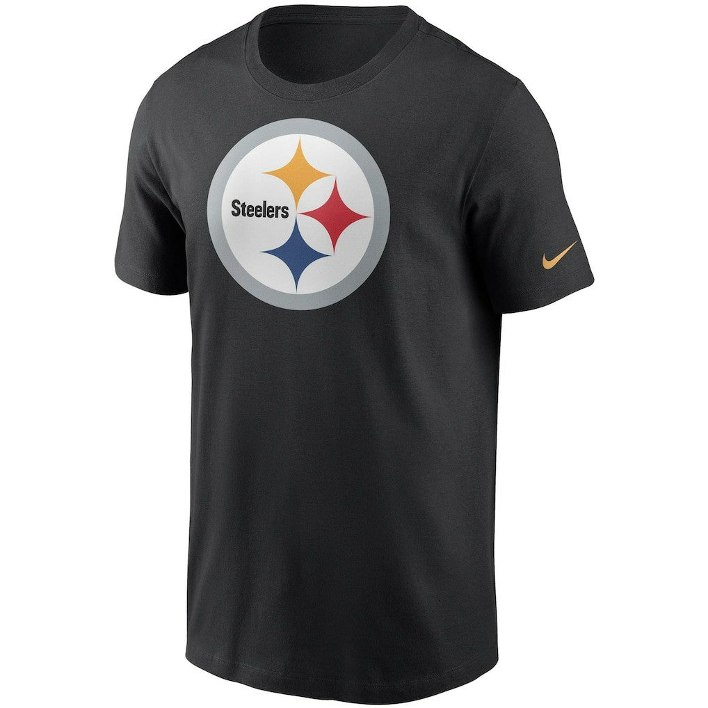 Pittsburgh Steelers Primetime Logo Essential T-Shirt Black - Nike