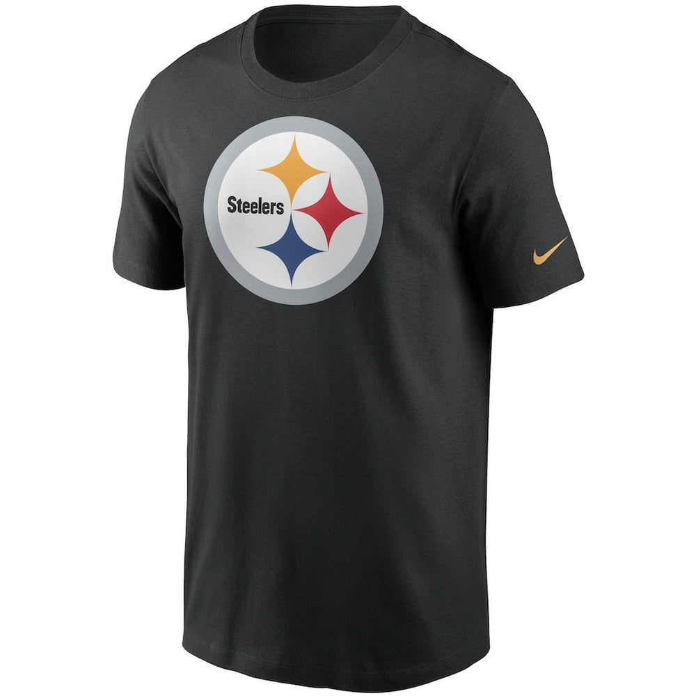 Pittsburgh Steelers Primetime Logo Essential T-Shirt Black - Nike