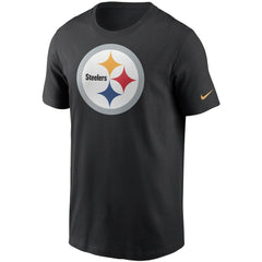 Pittsburgh Steelers Primetime Logo Essential T-Shirt Black - Nike