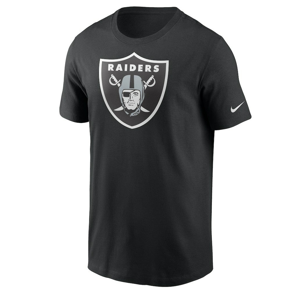 Las Vegas Raiders Primetime Logo Essential T-Shirt Black - Nike