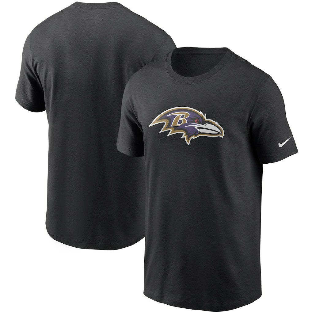 Baltimore Ravens Primetime Logo Essential T-Shirt Black - Nike