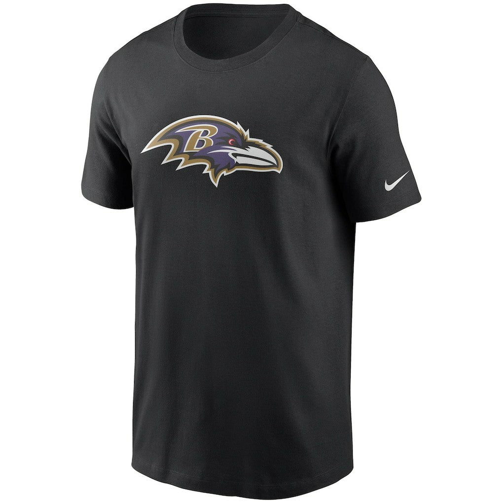 Baltimore Ravens Primetime Logo Essential T-Shirt Black - Nike