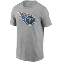 Tennessee Titans Primetime Logo Essential T-Shirt Heather Gray - Nike