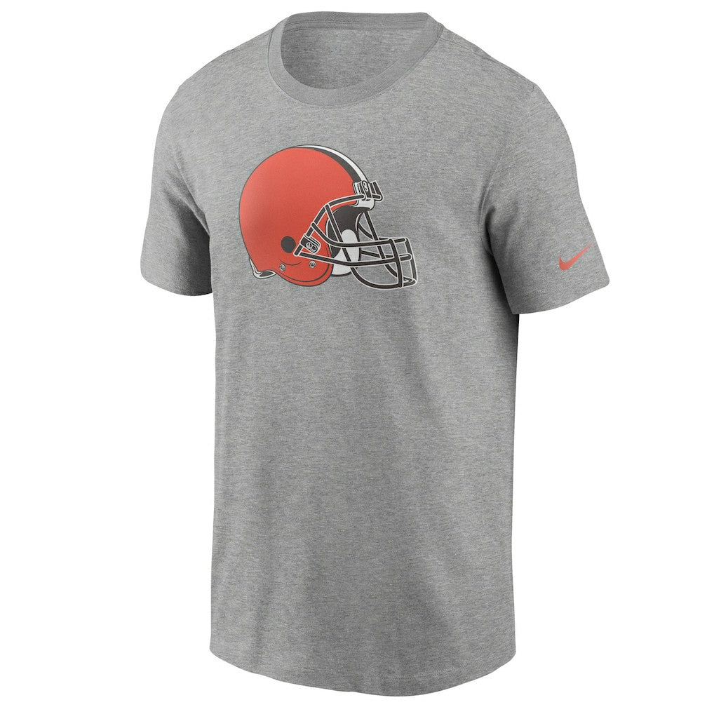 Cleveland Browns Primetime Logo Essential T-Shirt Heather Gray - Nike
