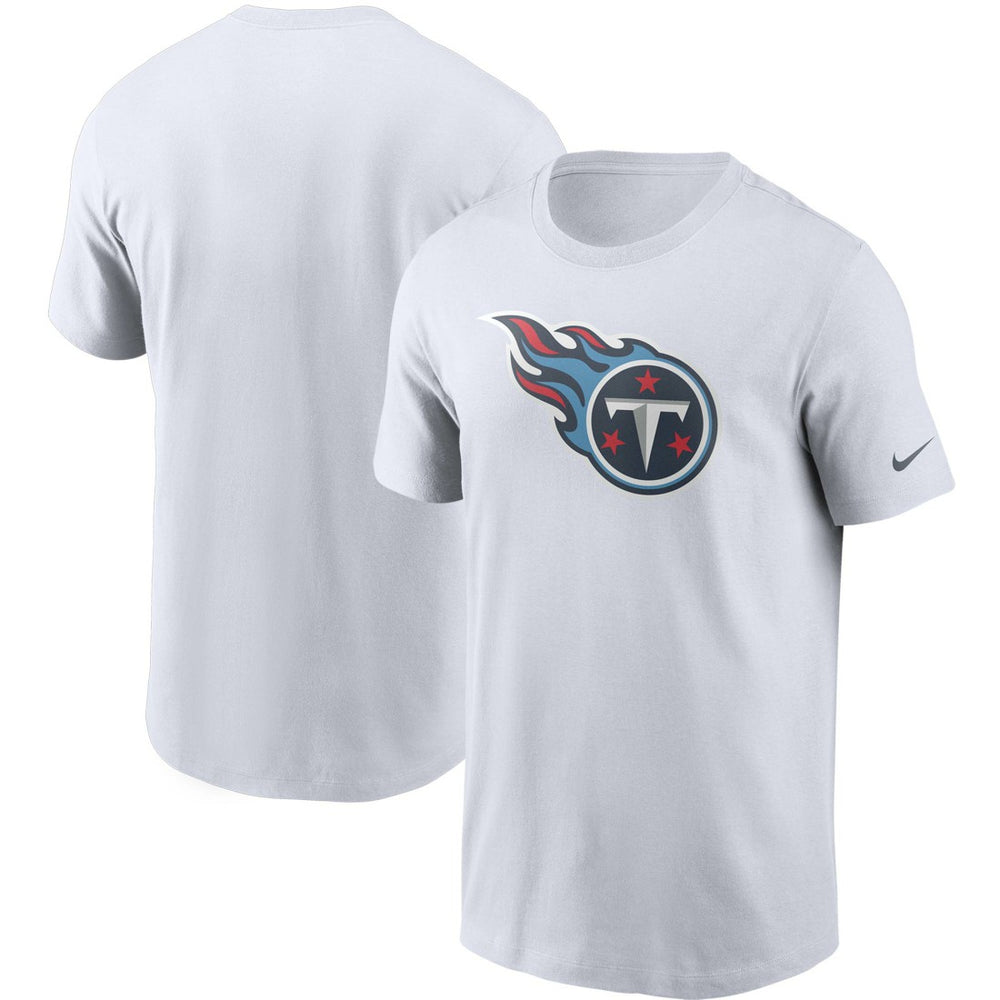 Tennessee Titans Primetime Logo Essential T-Shirt White - Nike