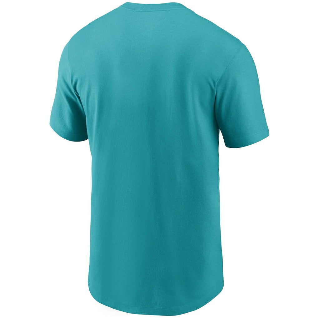 Miami Dolphins Primetime Logo Essential T-Shirt Aqua - Nike