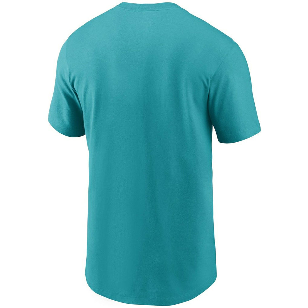 Miami Dolphins Primetime Logo Essential T-Shirt Aqua - Nike