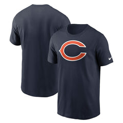 Chicago Bears Primetime Logo Essential T-Shirt Navy - Nike