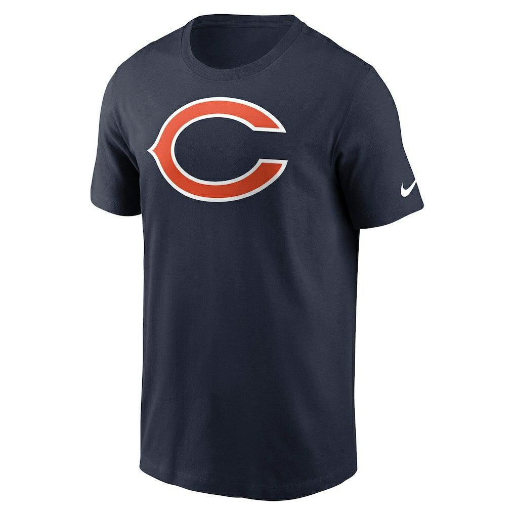 Chicago Bears Primetime Logo Essential T-Shirt Navy - Nike