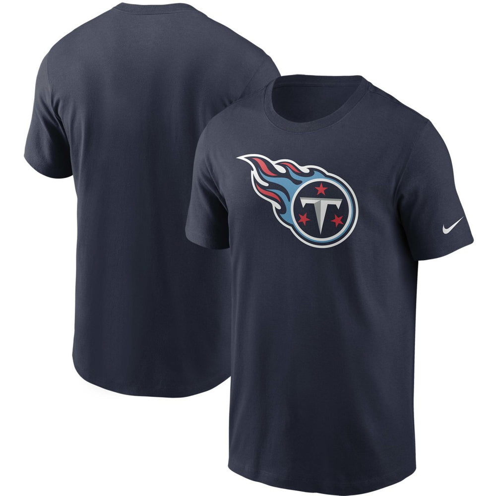 Tennessee Titans Primetime Logo Essential T-Shirt Navy - Nike