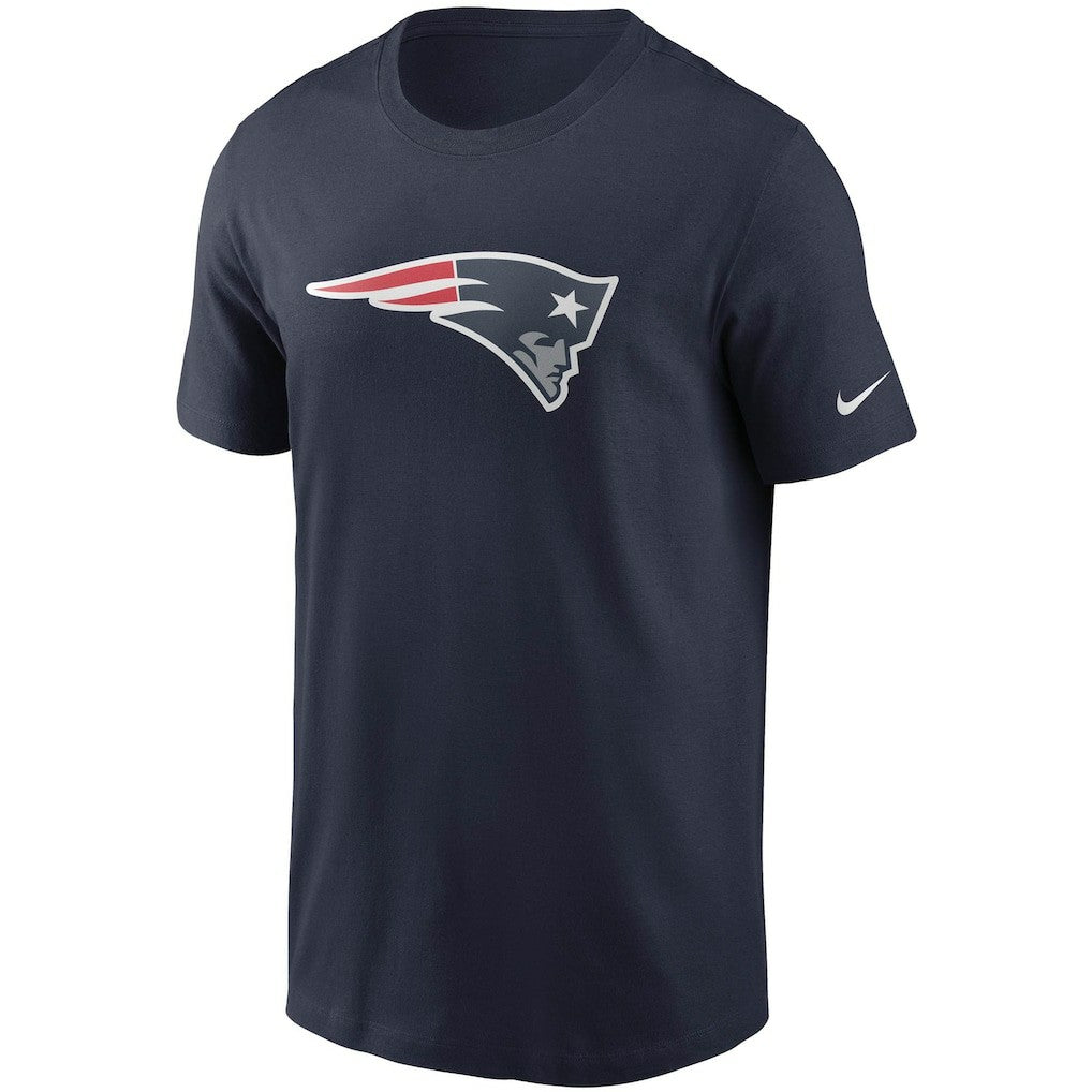 New England Patriots Primetime Logo Essential T-Shirt Navy - Nike