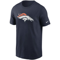 Denver Broncos Primetime Logo Essential T-Shirt Navy - Nike