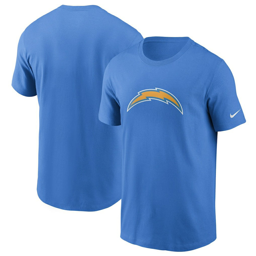 Los Angeles Chargers Primetime Logo Essential T-Shirt Powder Blue - Nike
