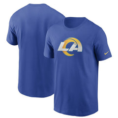 Los Angeles Rams Primetime Logo Essential T-Shirt Royal - Nike
