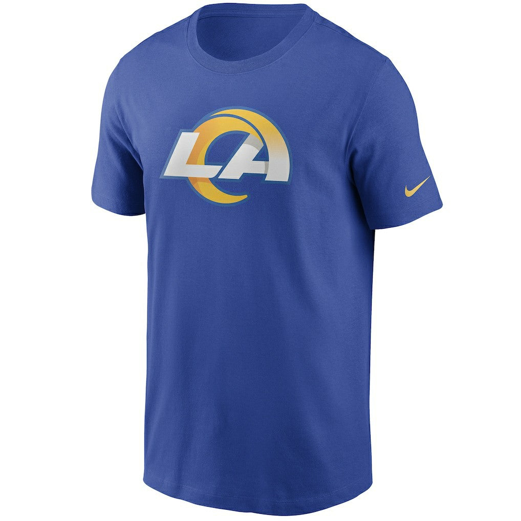 Los Angeles Rams Primetime Logo Essential T-Shirt Royal - Nike