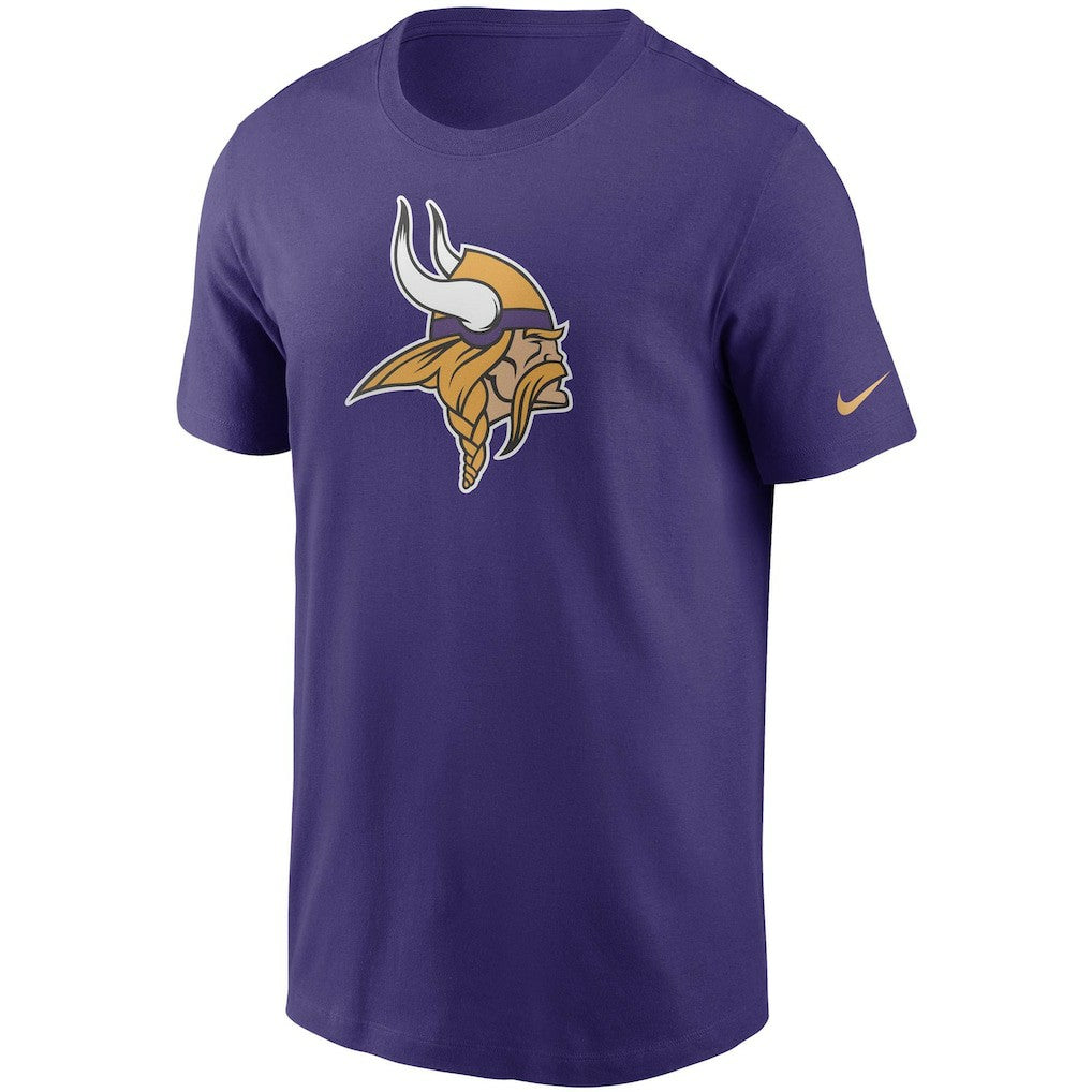 Minnesota Vikings Primetime Logo Essential T-Shirt Purple - Nike