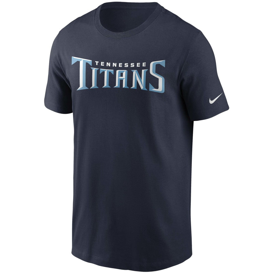 Tennessee Titans Team Wordmark T-Shirt Navy - Nike