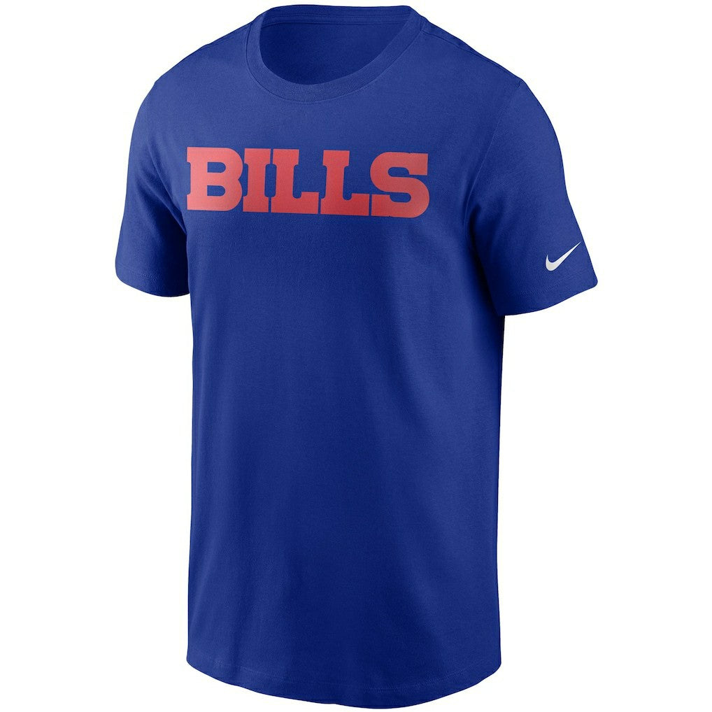 Buffalo Bills Team Wordmark T-Shirt Royal - Nike