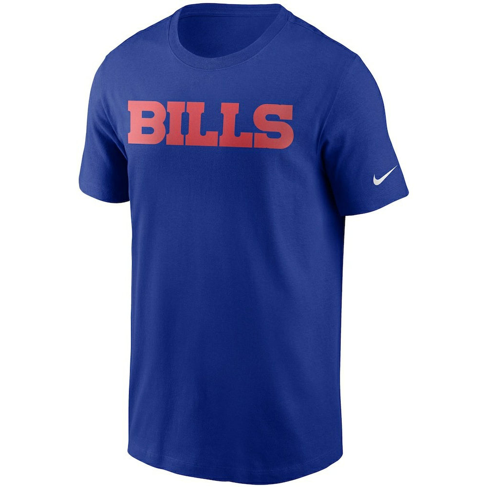 Buffalo Bills Team Wordmark T-Shirt Royal - Nike