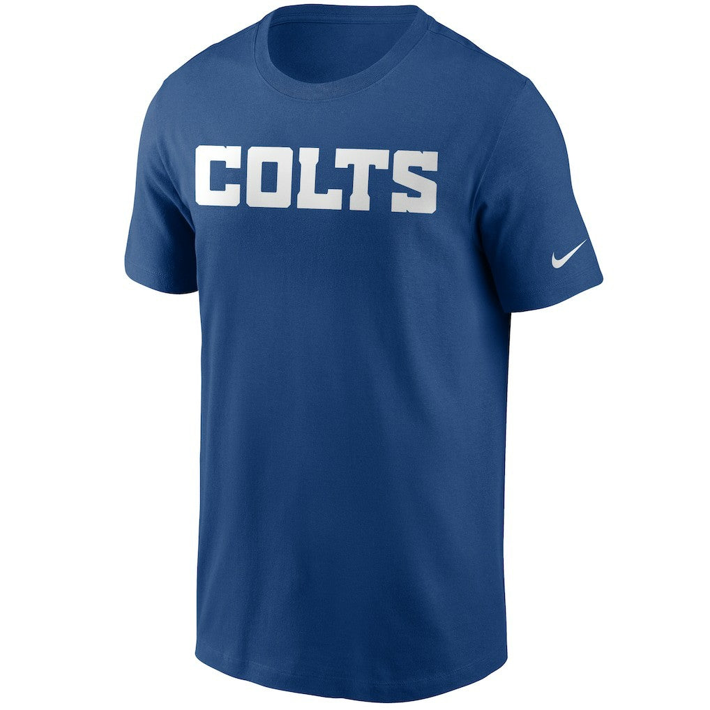 Indianapolis Colts Team Wordmark T-Shirt Royal - Nike