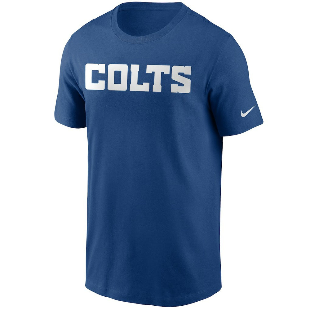 Indianapolis Colts Team Wordmark T-Shirt Royal - Nike