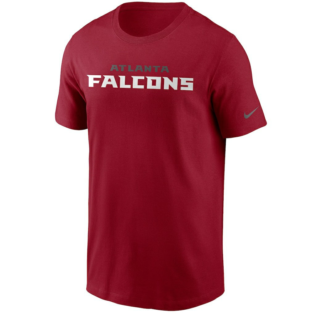 Atlanta Falcons Team Wordmark T-Shirt Red - Nike