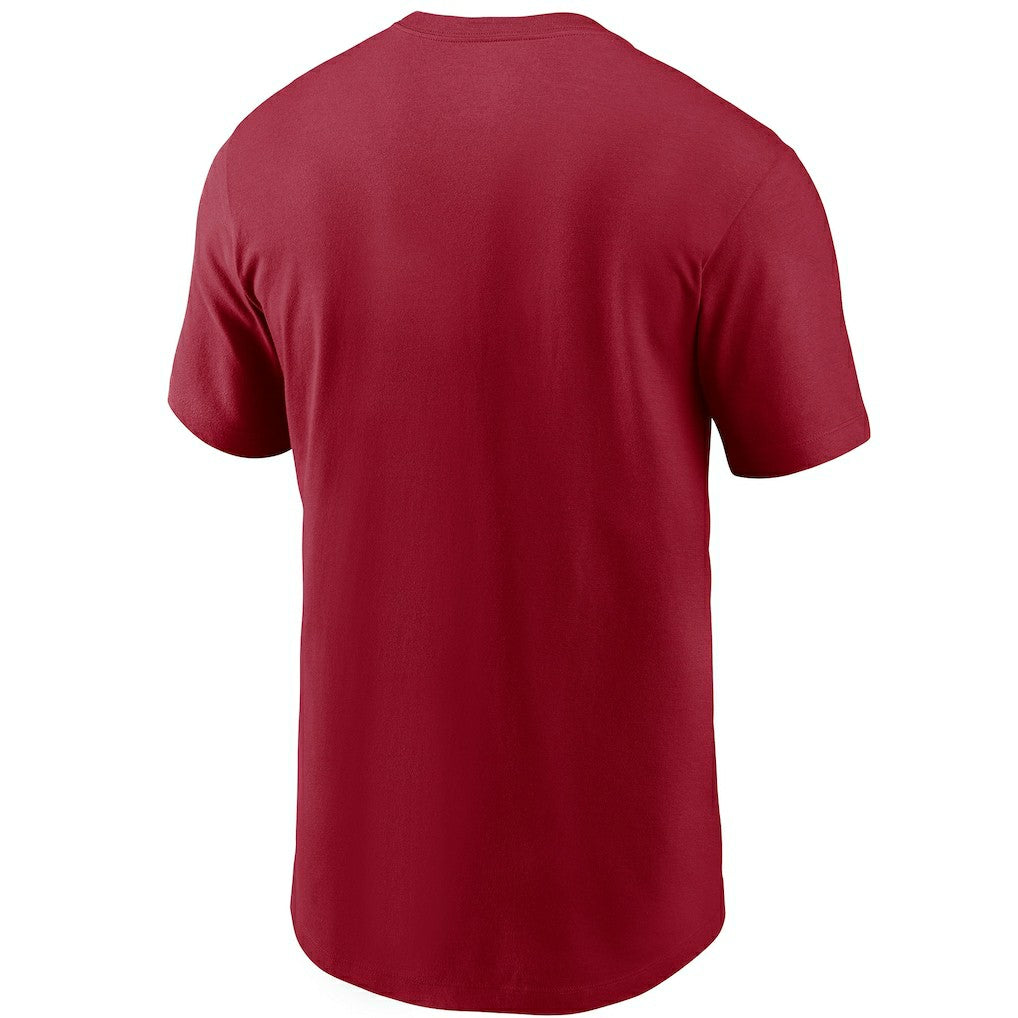 Atlanta Falcons Team Wordmark T-Shirt Red - Nike