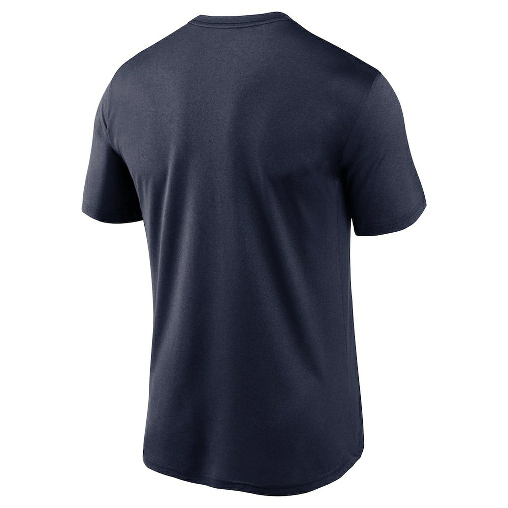 New England Patriots Wordmark Legend Performance T-Shirt Navy - Nike