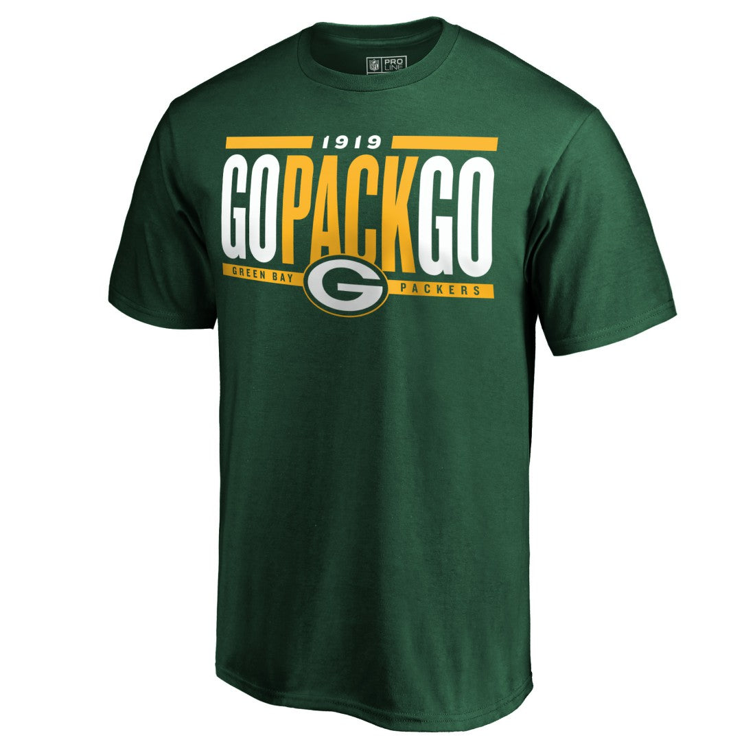Green Bay Packers Hometown Refresh Go Pack Go T-Shirt Green - NFL
