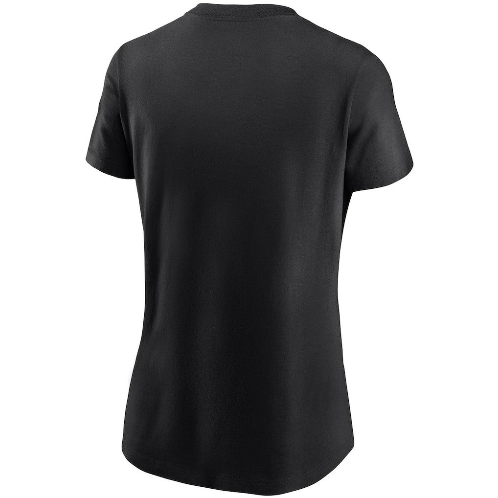 New Orleans Saints Women's Logo Essential T-Shirt Black - Nike