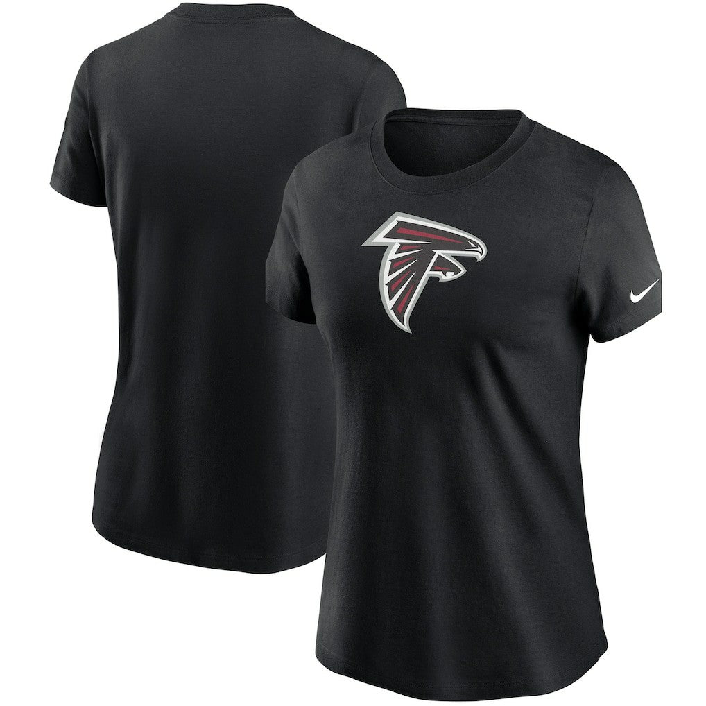 Atlanta Falcons Women's Logo Essential T-Shirt Black - Nike