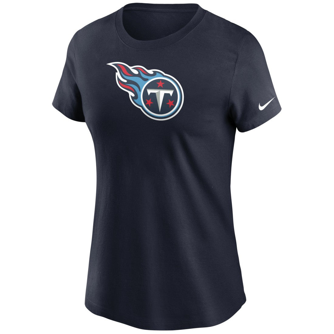 Tennessee Titans Women's Logo Essential T-Shirt Navy - Nike