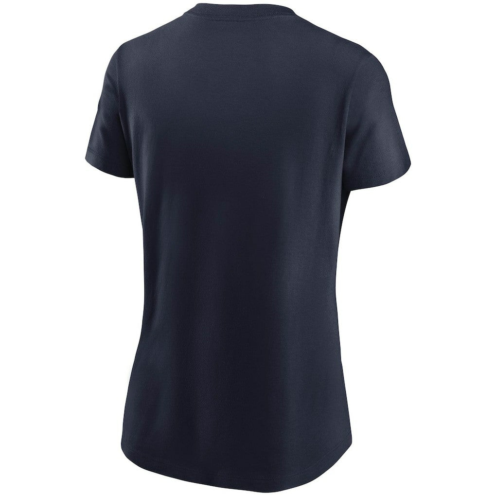 New England Patriots Women's Logo Essential T-Shirt Navy - Nike