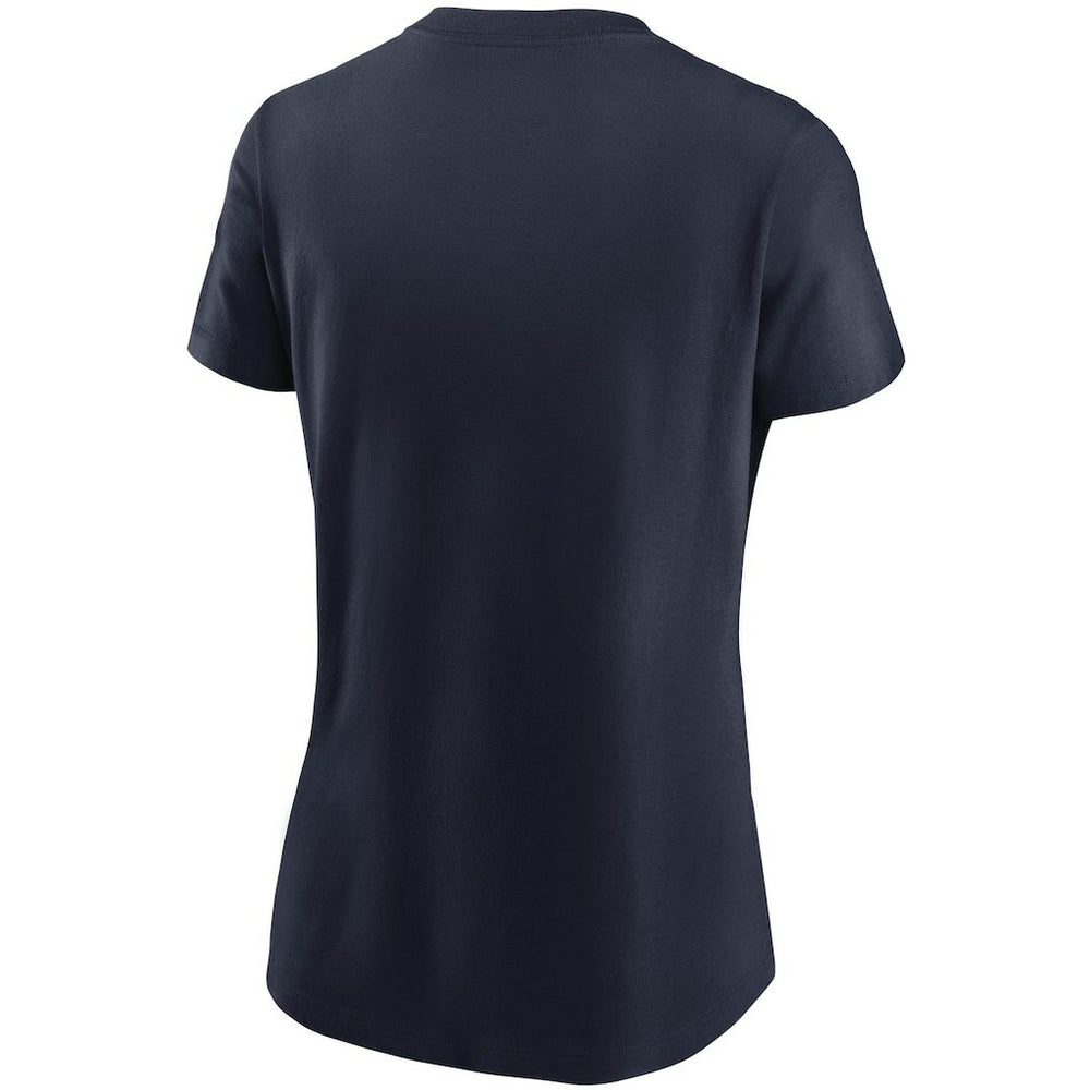 New England Patriots Women's Logo Essential T-Shirt Navy - Nike