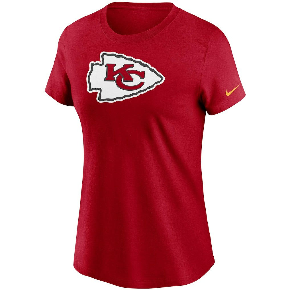 Kansas City Chiefs Women's Logo Essential T-Shirt Red - Nike