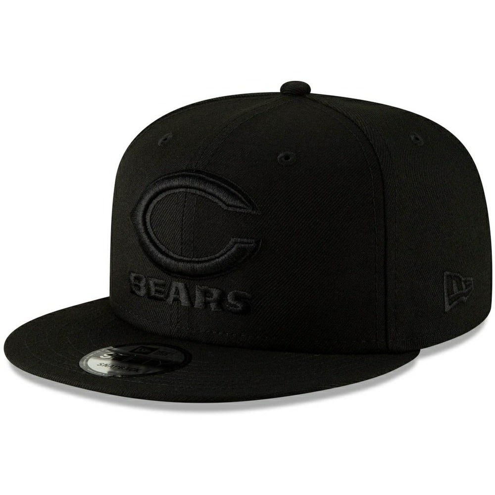 Chicago Bears New Era 9FIFTY Adjustable Snapback Hat Black - NFL
