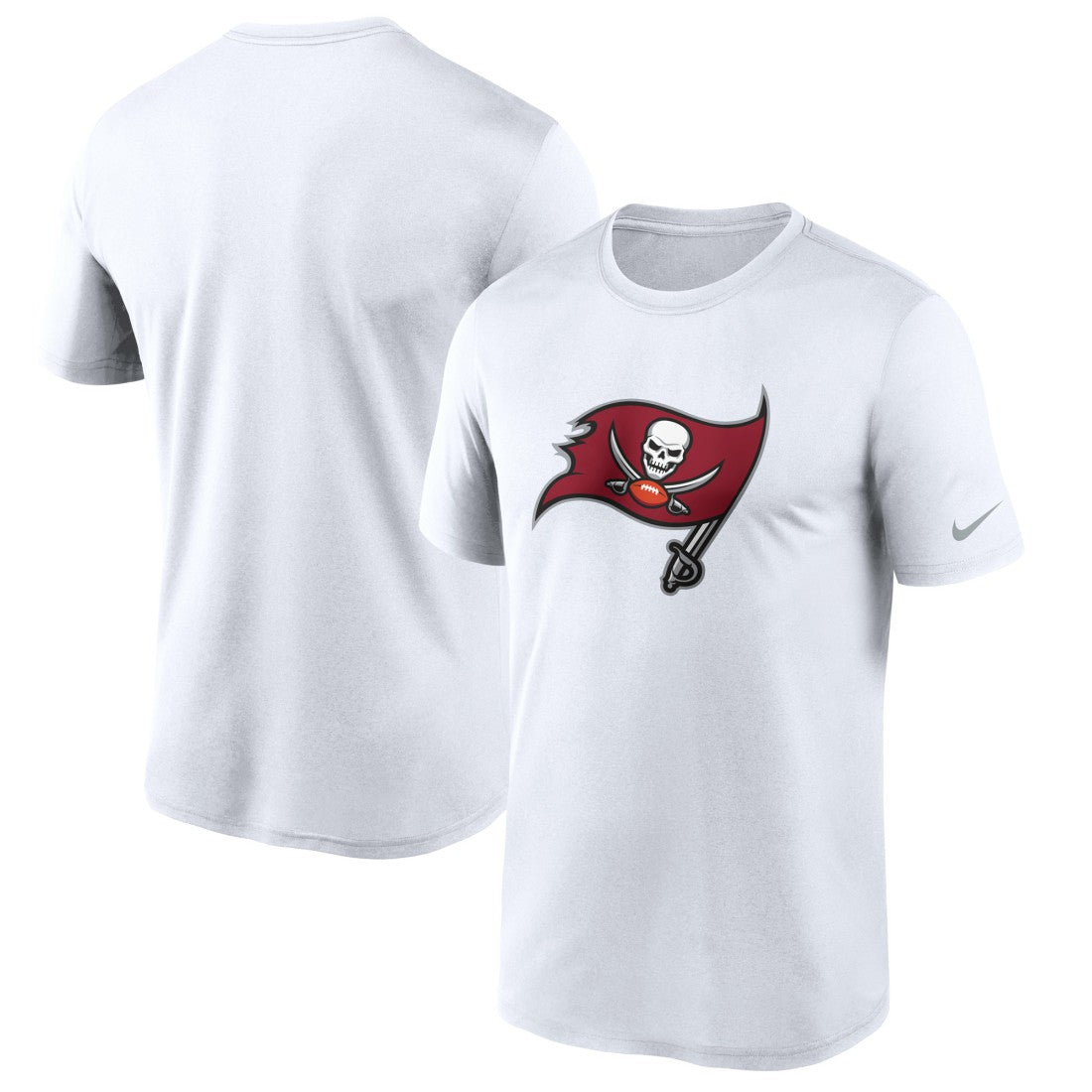 Tampa Bay Buccaneers Logo Essential Legend Performance T-Shirt White - Nike