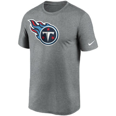 Tennessee Titans Logo Essential Legend Performance T-Shirt Heathered Charcoal - Nike