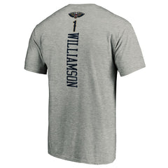 NBA - Zion Williamson New Orleans Pelicans Playmaker Name & Number Team T-Shirt - Heathered Gray