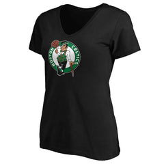 NBA - Jayson Tatum Boston Celtics Women's Playmaker Name & Number V-Neck T-Shirt - Black